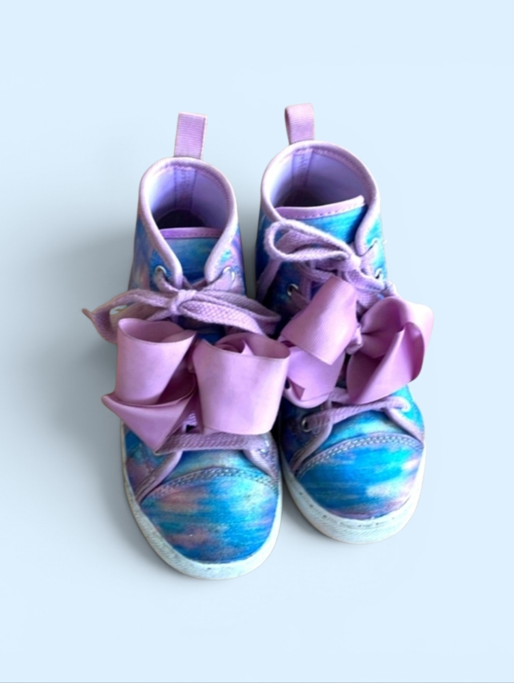 JOJO GIRLS SIWA SWIRL HI TOP SNEAKERS SIZE 13